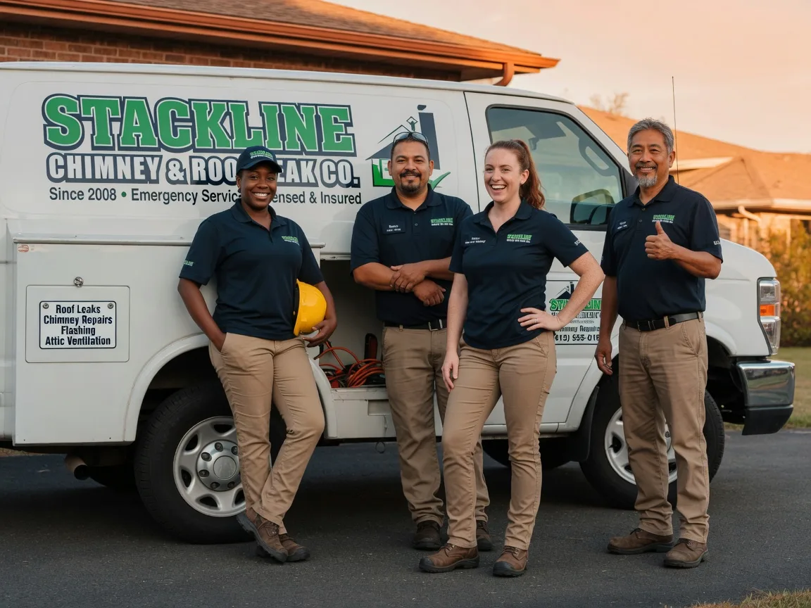 Chimney flashing repair company in Isabel, SD